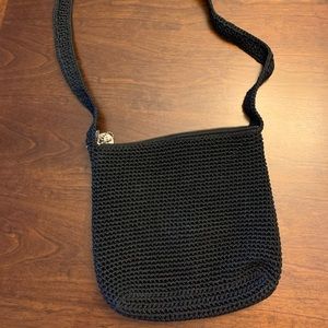 The Sak Black Crochet bag